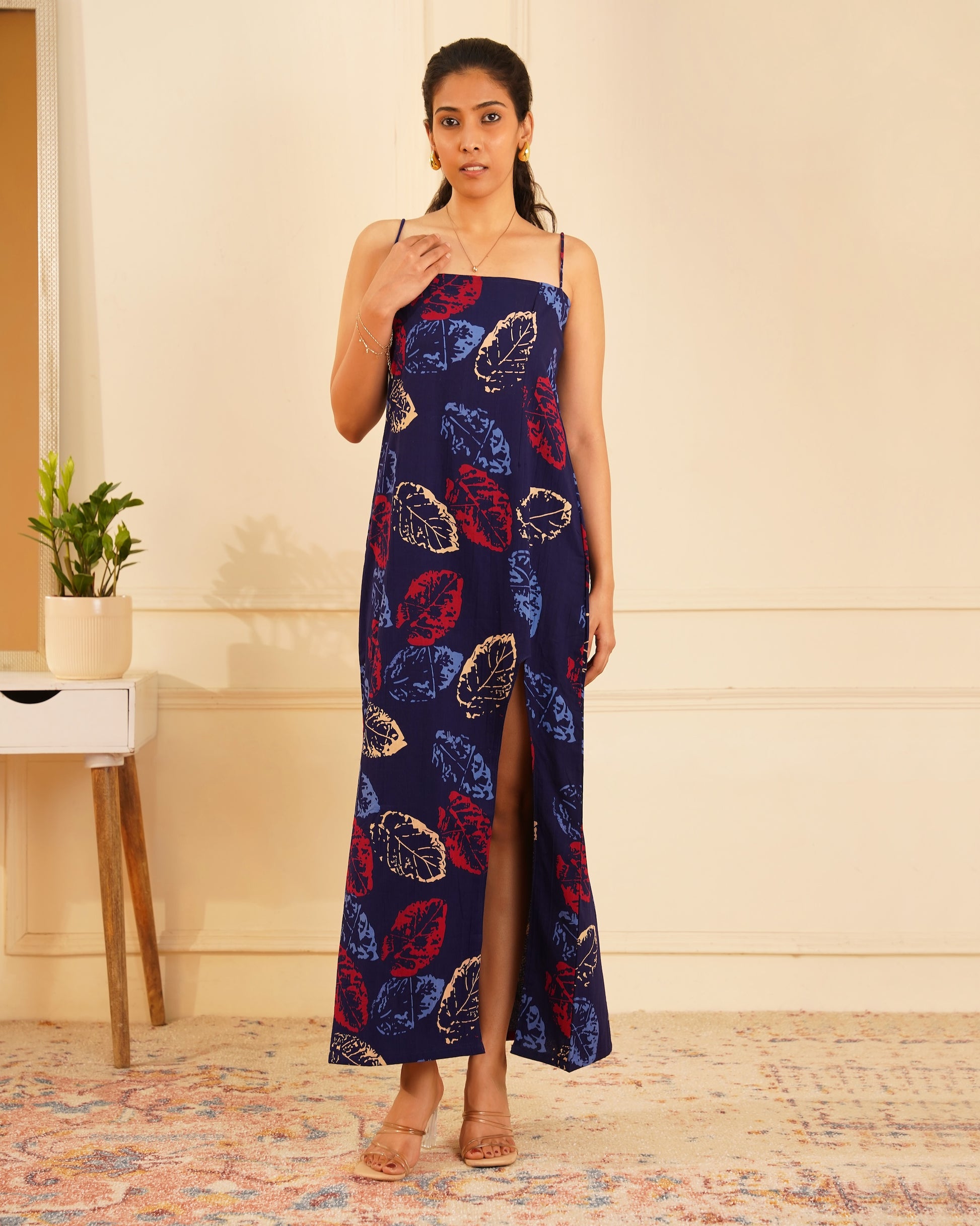 Aayesha Maxi Dress – Adjustable Corset Back Detail