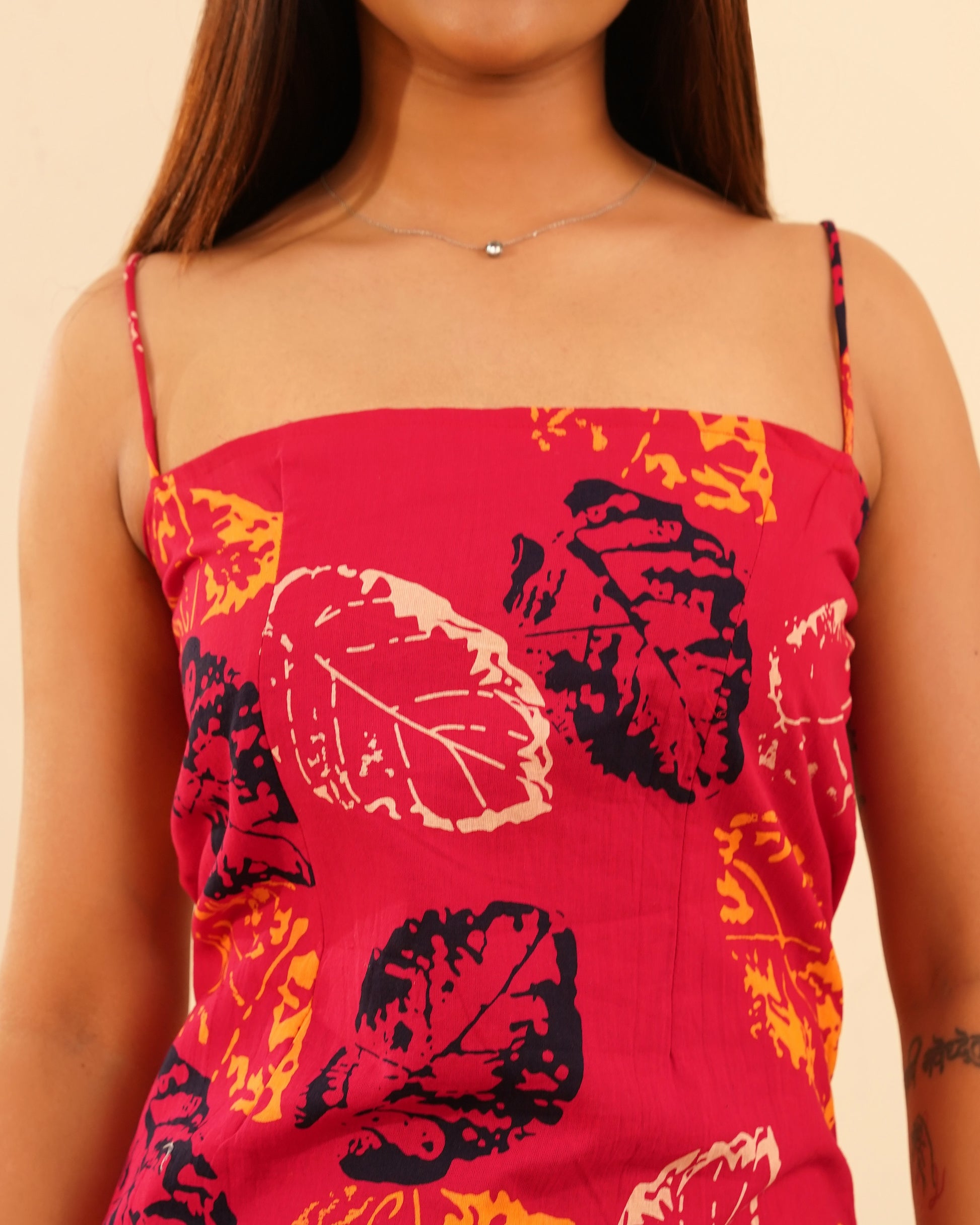Aaisha Maxi Dress – Adjustable Corset Back Detail