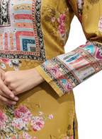 Lightweight readymade muslin suit designed for all day comfort