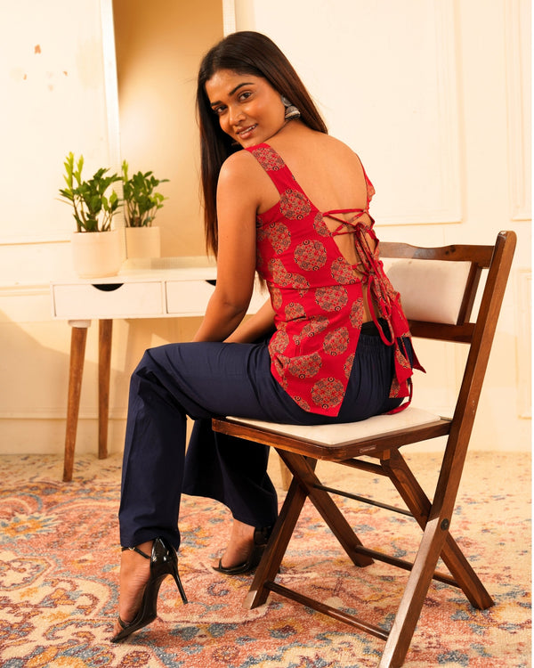Bella Curated Set With Bottom – Flat Lay View | IndiZari