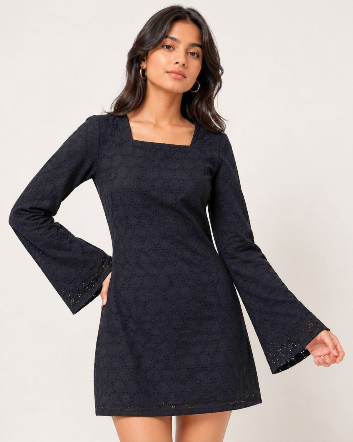 Zara - Chikankari Dress With Corset