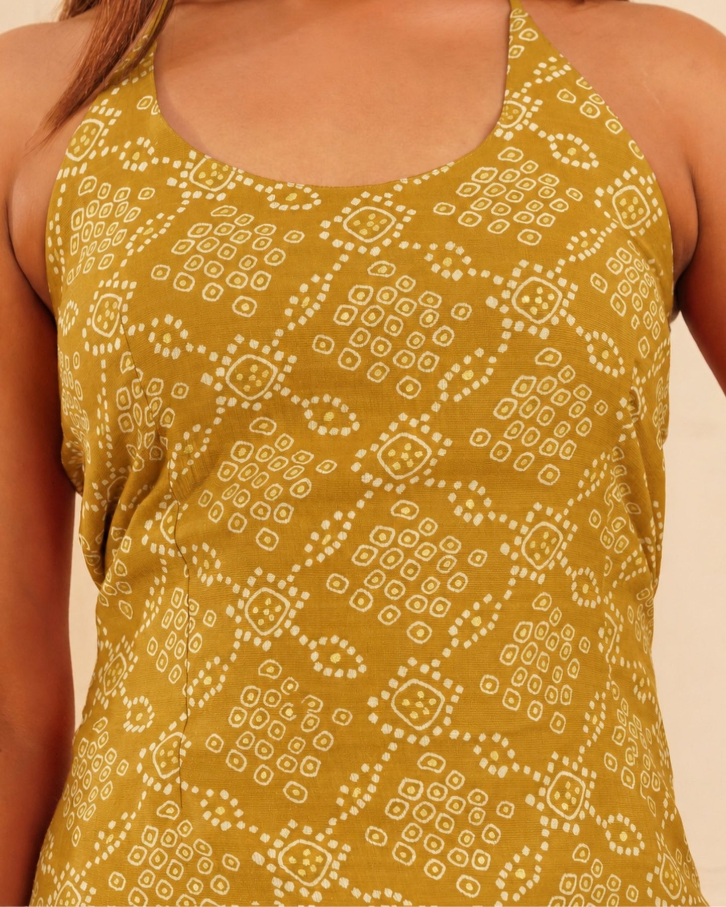 Mouni – Bandhani Print 3-Piece Dual Wear Set